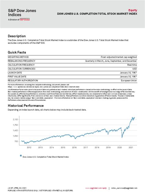 dow jones us completion total stock market index|Dow Jones U.S. Completion Total Stock Market Index .